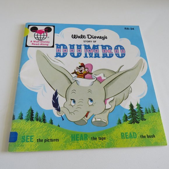 DISNEY Dumbo Book & Pinocchio Cassette Tape & USB Flash Drive with MP3 F… - Picture 2 of 13